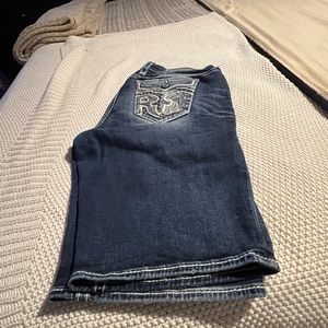 Rock revival burmuda shorts